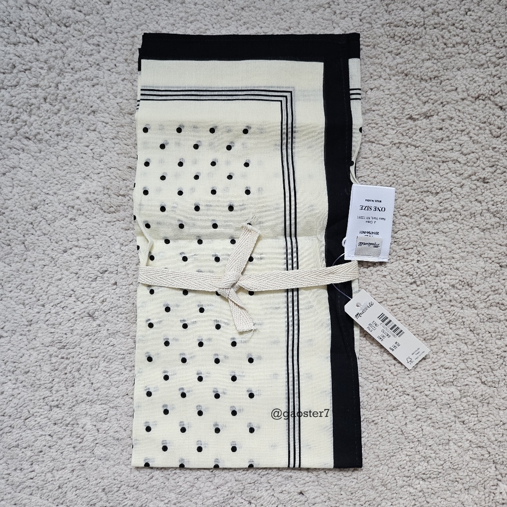 Madewell Organic Cotton Bandana - Picture 4 of 6